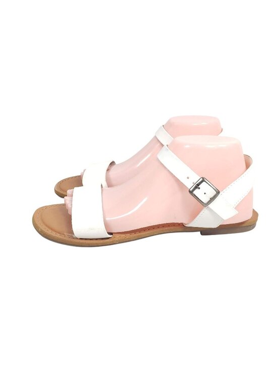 Rampage Shoes - Rampage Open Toe Sandals Women's Size 9.5 White Faux Leather